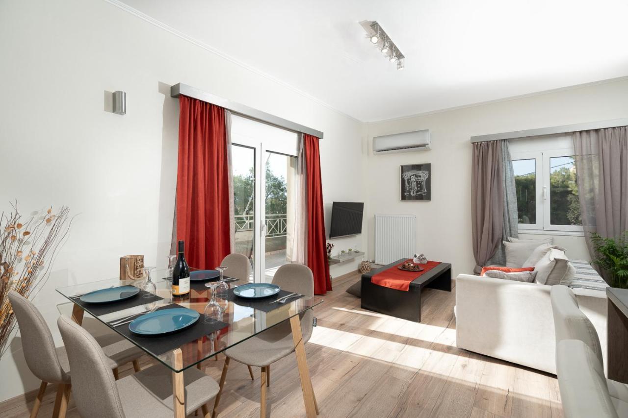 Mtc-Sfs Apartment By The Sea And Airport Porto Rafti Bagian luar foto